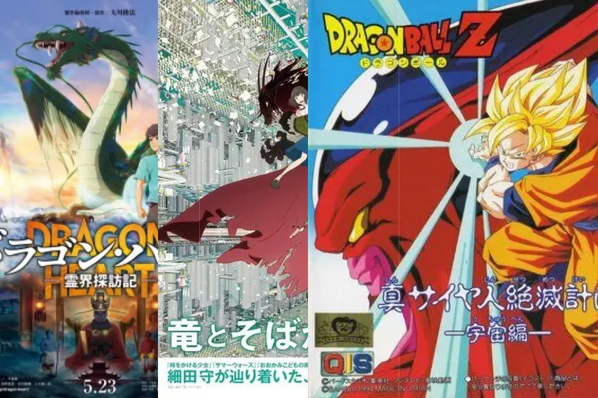 Аниме фильмы про драконов