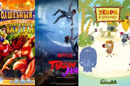 Мультфильмы про джунгли