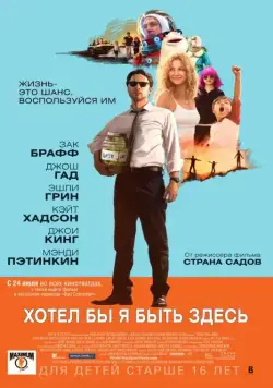 Хотел бы я быть здесь / Wish I Was Here (2014) фильм скачать через торрент в хорошем качестве