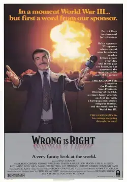 Неправый прав / Wrong Is Right (1982) фильм скачать через торрент в хорошем качестве