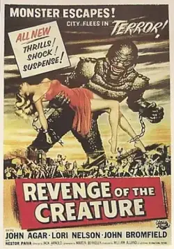 Месть Твари / Revenge of the Creature (1955) фильм скачать через торрент в хорошем качестве