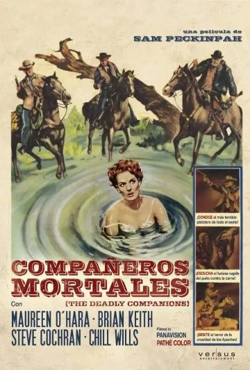 Опасные попутчики / The Deadly Companions (1961) фильм скачать через торрент в хорошем качестве