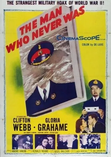 Человек, которого никогда не было / The Man Who Never Was (1955) фильм скачать через торрент в хорошем качестве