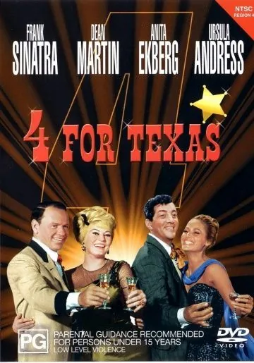 Четверо из Техаса / 4 for Texas (1963) фильм скачать через торрент в хорошем качестве