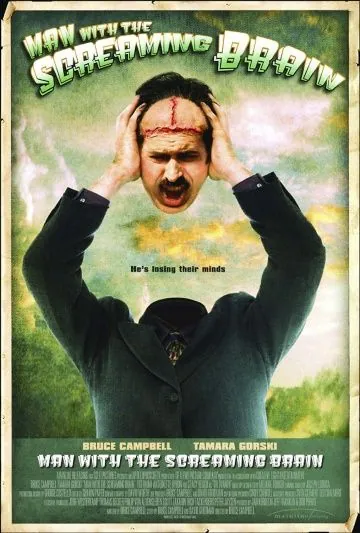 Человек с кричащим мозгом / Man with the Screaming Brain (2005) фильм скачать через торрент в хорошем качестве
