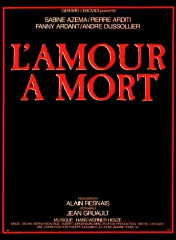 Любовь до смерти / L'amour à mort (1984) фильм скачать через торрент в хорошем качестве