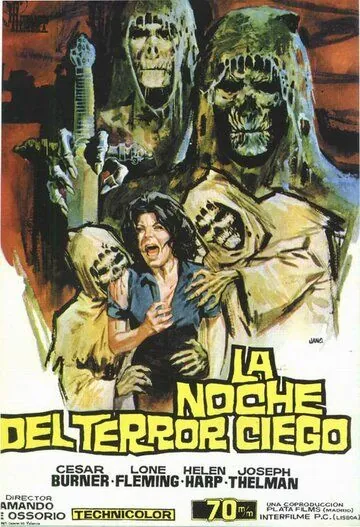 Черная месса / La noche del terror ciego (1972) фильм скачать через торрент в хорошем качестве