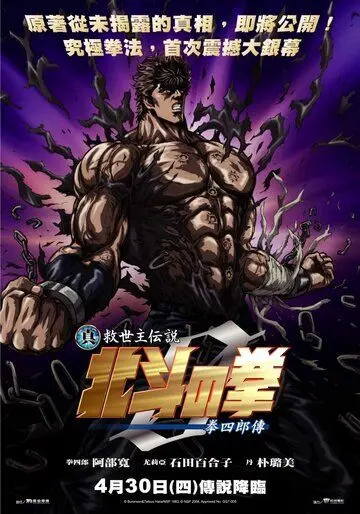 Кулак Северной звезды: Легенда Кэнсиру / Shin Kyûseishu densetsu Hokuto no Ken - Kenshirô den (2008) мультфильм скачать через торрент в хорошем качестве