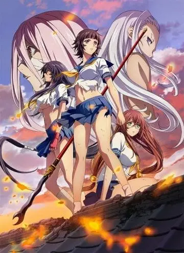 Школьные войны / Ikkitousen: Western Wolves (2019) сериал мультфильм аниме скачать через торрент в хорошем качестве