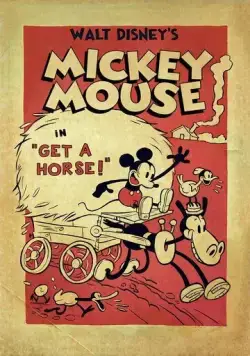 Конь-огонь / Get a Horse! (2013) мультфильм скачать через торрент в хорошем качестве