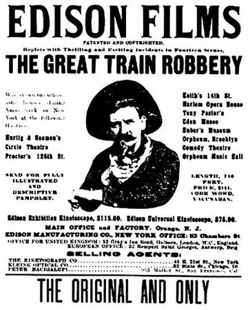Большое ограбление поезда / The Great Train Robbery (1903) фильм скачать через торрент в хорошем качестве