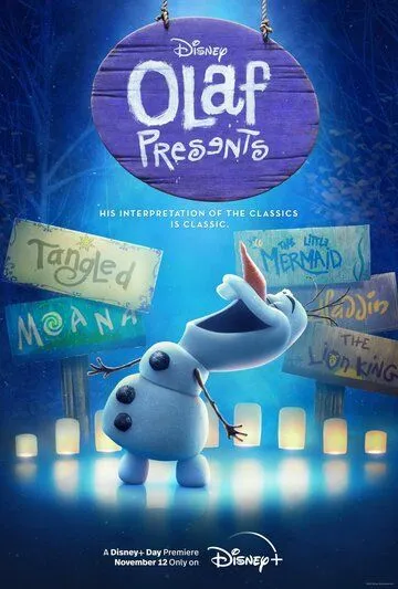 Олаф представляет / Olaf’s Retelling (2021) сериал мультфильм скачать через торрент в хорошем качестве