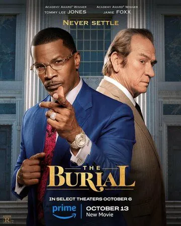 Похороны / The Burial (2023) фильм скачать через торрент в хорошем качестве