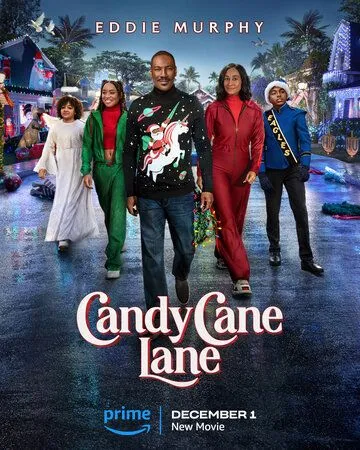Конфетный переулок / Candy Cane Lane (2023) фильм скачать через торрент в хорошем качестве