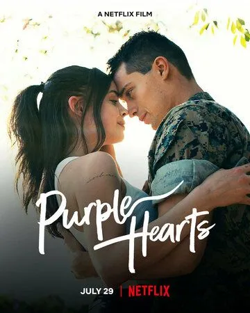 Пурпурные сердца / Purple Hearts (2022) фильм скачать через торрент в хорошем качестве