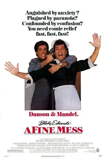 Передряга / A Fine Mess (1986) фильм скачать через торрент в хорошем качестве