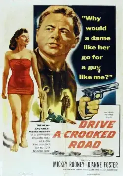 Поездка по кривой дороге / Drive a Crooked Road (1954) фильм скачать через торрент в хорошем качестве