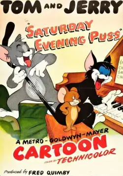 Кошачья вечеринка / Saturday Evening Puss (1950) мультфильм скачать через торрент в хорошем качестве