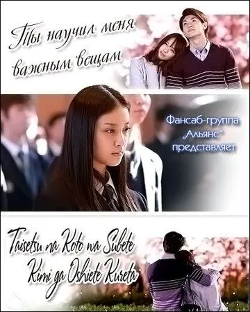 Ты научил меня важным вещам / Taisetsu na koto wa subete kimi ga oshiete kureta (2011) сериал скачать через торрент в хорошем качестве