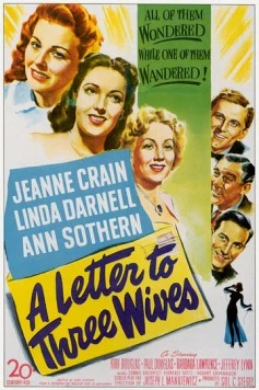 Письмо трем женам / A Letter to Three Wives (1949) фильм скачать через торрент в хорошем качестве
