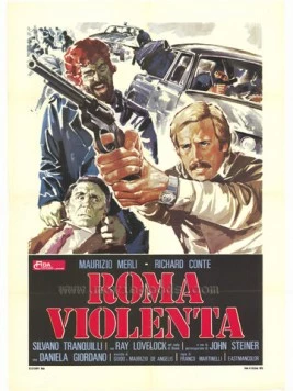 Жестокий Рим / Roma violenta (1975) фильм скачать через торрент в хорошем качестве