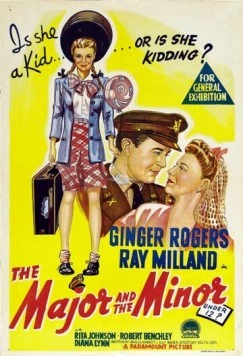 Майор и малютка / The Major and the Minor (1942) фильм скачать через торрент в хорошем качестве