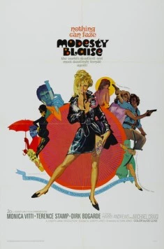 Модести Блэйз / Modesty Blaise (1966) фильм скачать через торрент в хорошем качестве