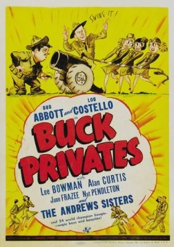 Рядовые / Buck Privates (1941) фильм скачать через торрент в хорошем качестве