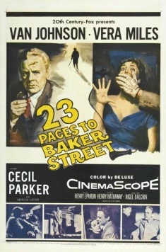 Двадцать три шага по Бейкер Стрит / 23 Paces to Baker Street (1956) фильм скачать через торрент в хорошем качестве