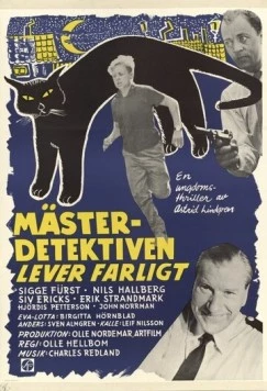 Знаменитый сыщик рискует / Mästerdetektiven lever farligt (1957) фильм скачать через торрент в хорошем качестве