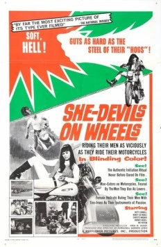 Дьяволицы на колесах / She-Devils on Wheels (1968) фильм скачать через торрент в хорошем качестве