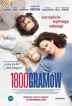 Постер: 1800 граммов / 1800 gramów (2019) Постер: 1800 граммов / 1800 gramów (2019)