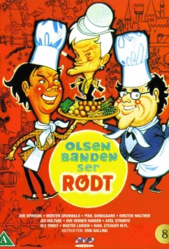 Постер: Olsen-banden ser rødt