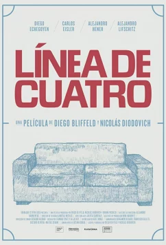 Постер: Четверо в защите / Back Four (Línea de cuatro) (2017)