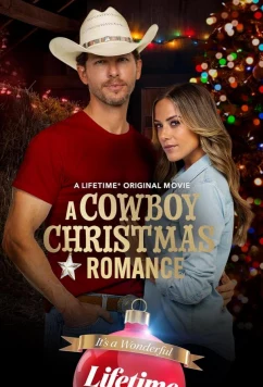 Постер: Рождественский роман с ковбоем / A Cowboy Christmas Romance (2023)