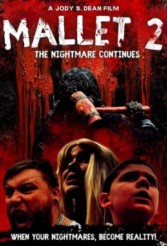 Постер: Маллет вторая часть: Возвращение кошмара / MALLET 2: The Nightmare Continues (2024)