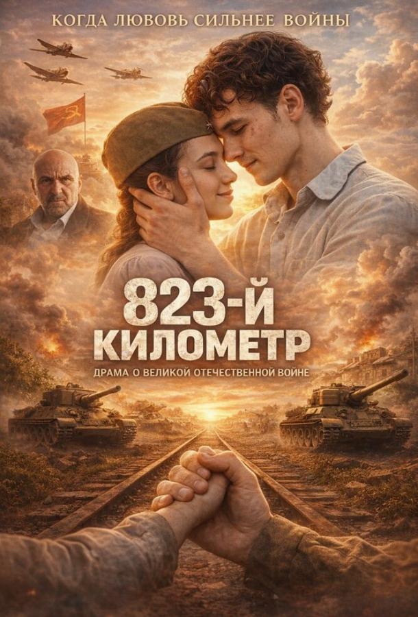 Постер: 823-й километр (2023) Постер: 823-й километр (2023)