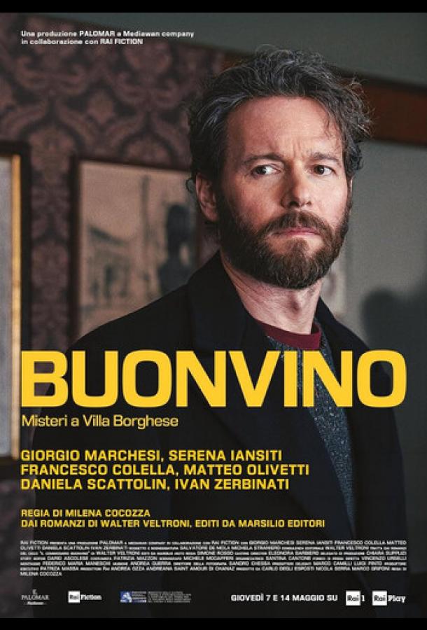 Постер: Буонвино - Тайны Вилла Боргезе / Buonvino - Misteri a Villa Borghese (2026) Постер: Буонвино - Тайны Вилла Боргезе / Buonvino - Misteri a Villa Borghese (2026)