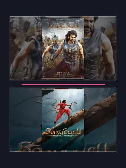 Постер: Все части франшизы Бахубали