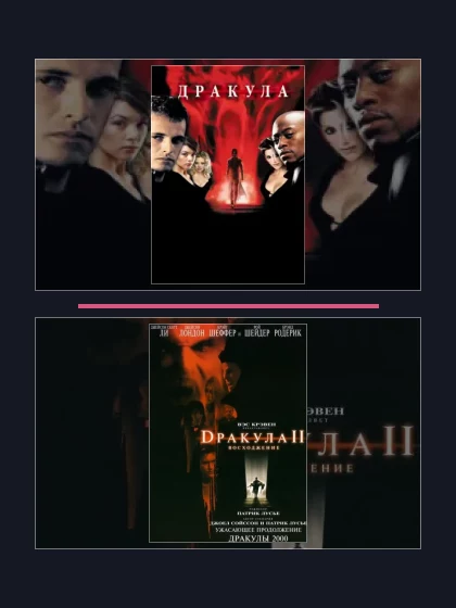 Дракула: фильмы франшизы по хронологии