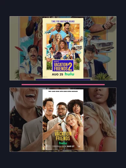 Постер: Друзья по отпуску: все части по порядку