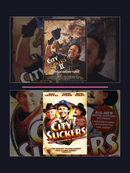 Постер: Все части франшизы Городские пижоны