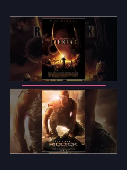 Все части франшизы Хроники Риддика