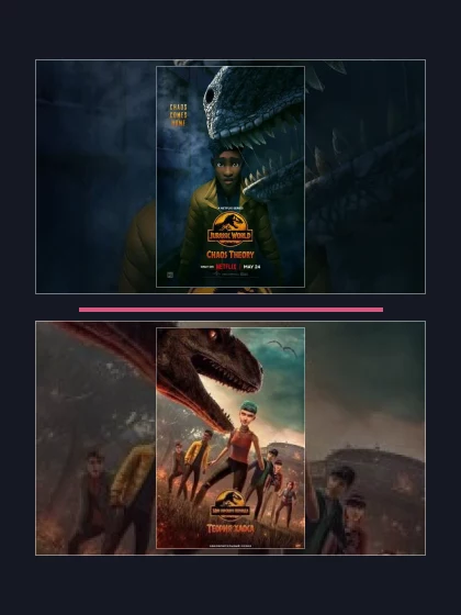 Постер: Мир Юрского периода: Теория хаоса