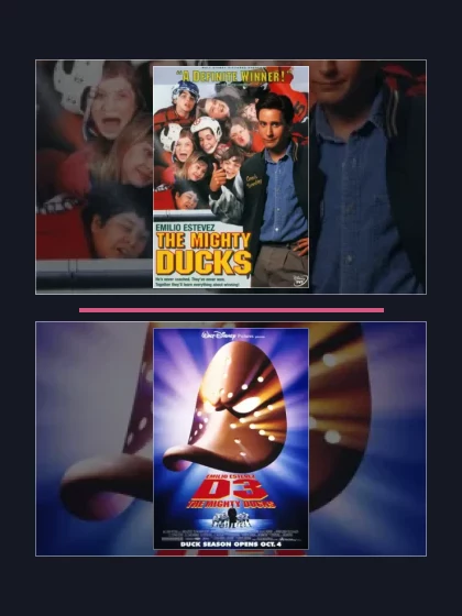 Постер: Могучие утята: фильмы франшизы по хронологии