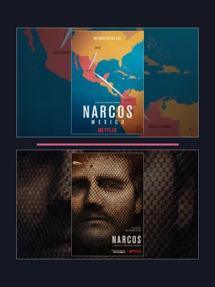 Постер: Нарко: части сериала по хронологии