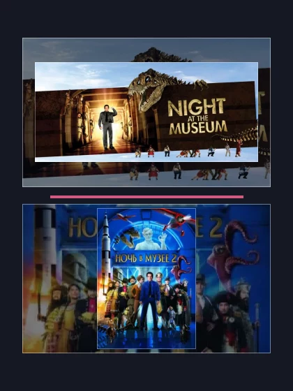 Постер: Ночь в музее: все части по порядку