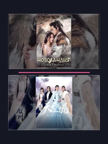 Новоландия: Замок в небесах: части сериала по хронологии