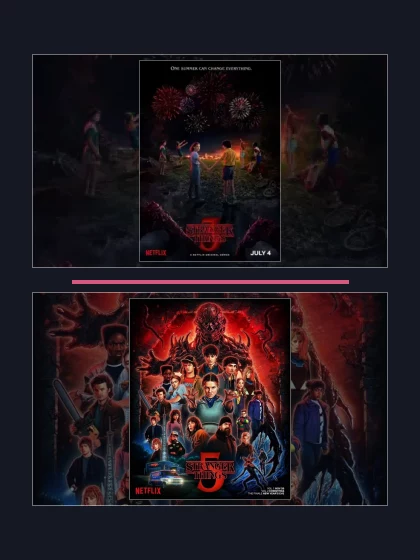 Очень странные дела: части сериала по хронологии