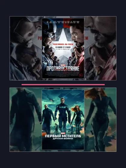 Все части франшизы Первый мститель